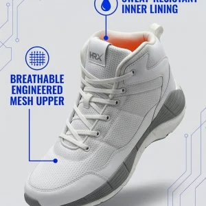 HRX by Hrithik Roshan -064 03 Boots For Men (White , 6)